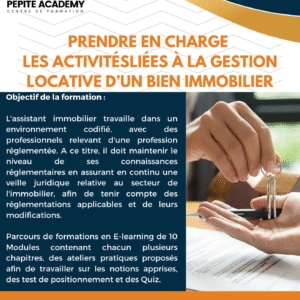 Prendre en charge les activités liées à la gestion locative d'un bien immobilier