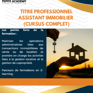 Titre professionnel - Assistant immobilier